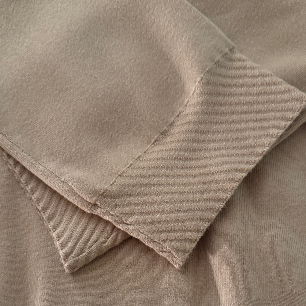 Fashion Nova Tan Crew Neck Sweater and matching pants - Picture 3 of 5